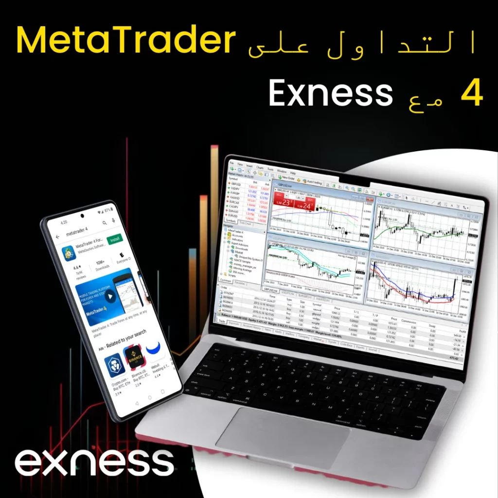 تحميل MetaTrader 4 من Exness