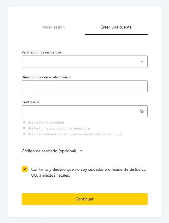 Cómo empezar a operar con acciones en Exness?